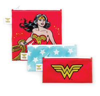 
              Bumkins - 3pack Snack Bag Combo DC Comics Range
            