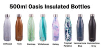 
              Oasis Patterned Insulated Stainless Steel Bottle 500ml
            