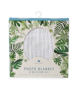 
              Muslin Photo Blanket & Milestone Set
            